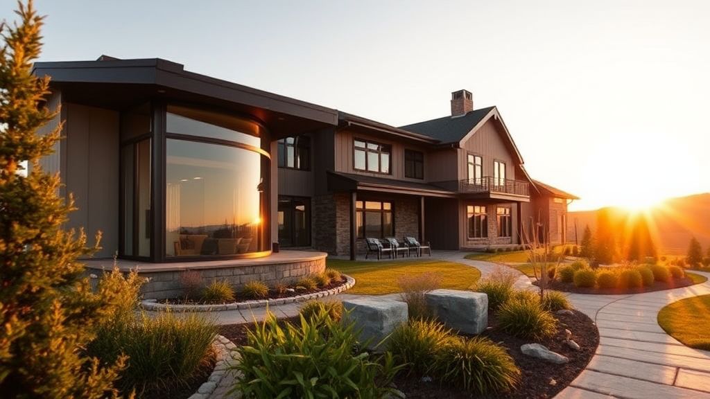 Residential house in Despard, West Virginia with lush landscaping.